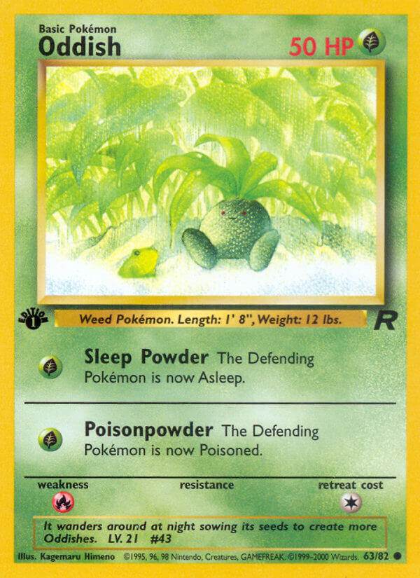 Oddish 63/82 Common - MissingNo.