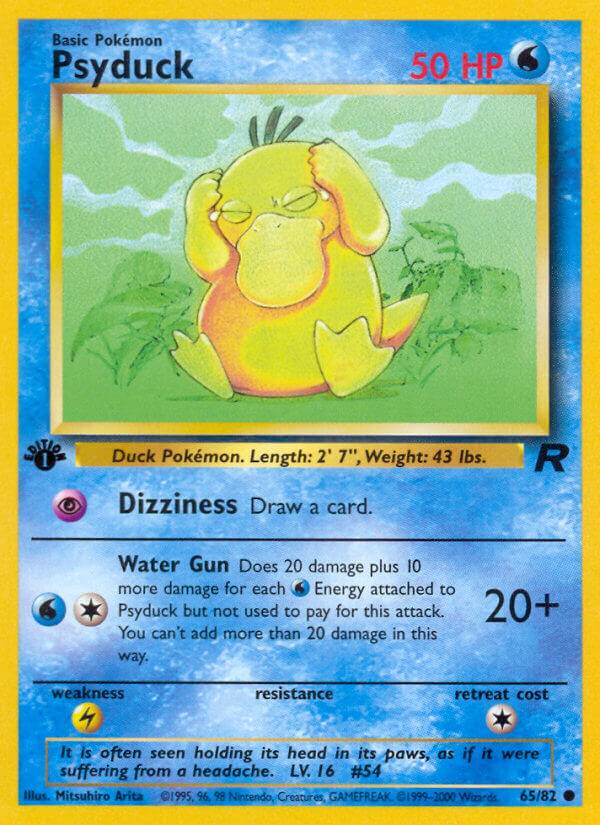 Psyduck 65/82 Common - MissingNo.
