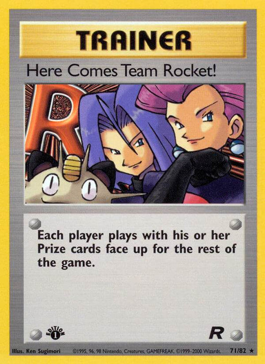 Here Comes Team Rocket! 71/82 Non-Holo Rare - MissingNo.