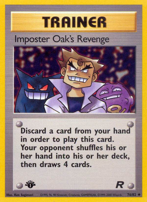 Imposter Oak's Revenge 76/82 Uncommon - MissingNo.