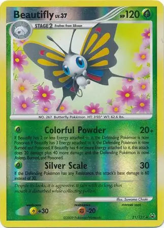 Beautifly 21/127 Reverse Rare - MissingNo.