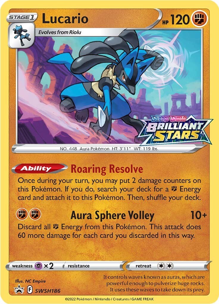 Lucario - SWSH186