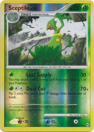 Sceptile 31/99 Reverse Rare - MissingNo.