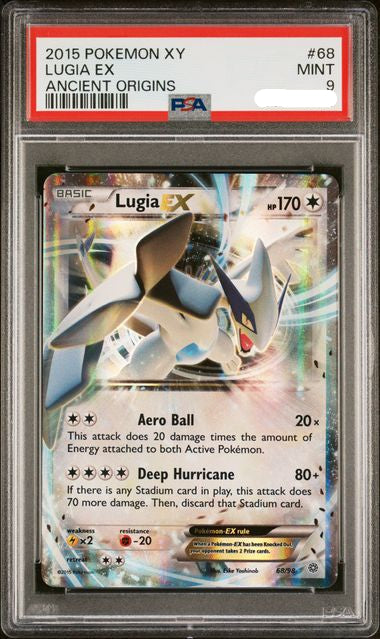 Lugia EX 68/98 - PSA 9 - MissingNo.