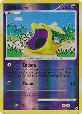 Gulpin 40/99 Reverse Uncommon - MissingNo.