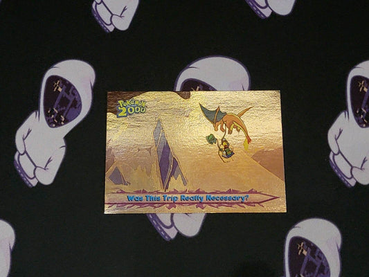 Charizard Holo Was This Trip Really Necessary ? 49 Topps pokemon 2000 NM - MissingNo.