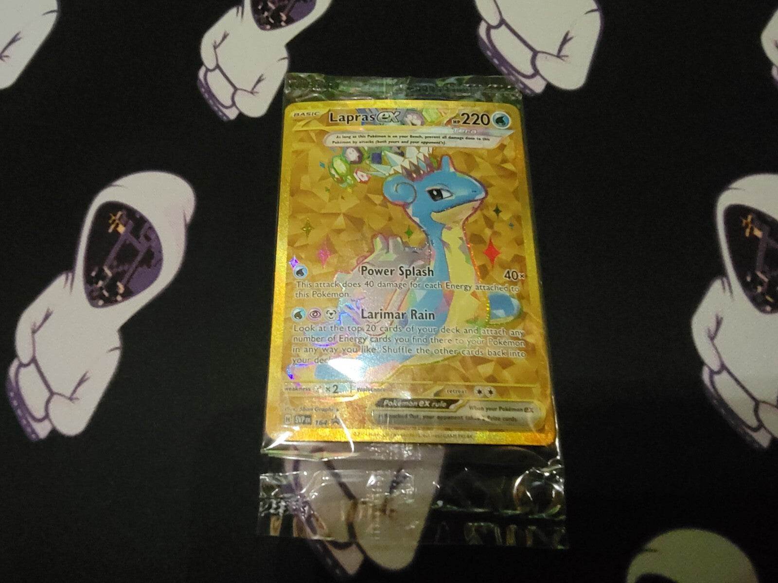 Lapras - SVP164 - Pokemon Scarlet & Violet Promo Ultra Rare Holo SEALED Card NM - MissingNo.