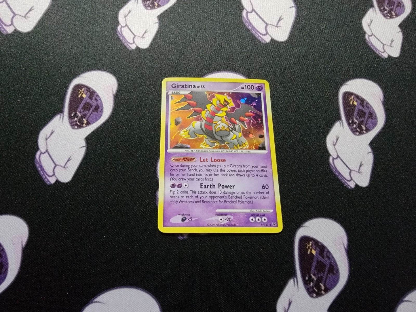 Giratina - 9/127 - Holo Rare -  English Pokemon Platinum NM - MissingNo.