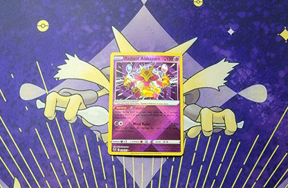 Radiant Alakazam 059/195 Radiant Rare Silver tempest Pokemon Card  NM - MissingNo.