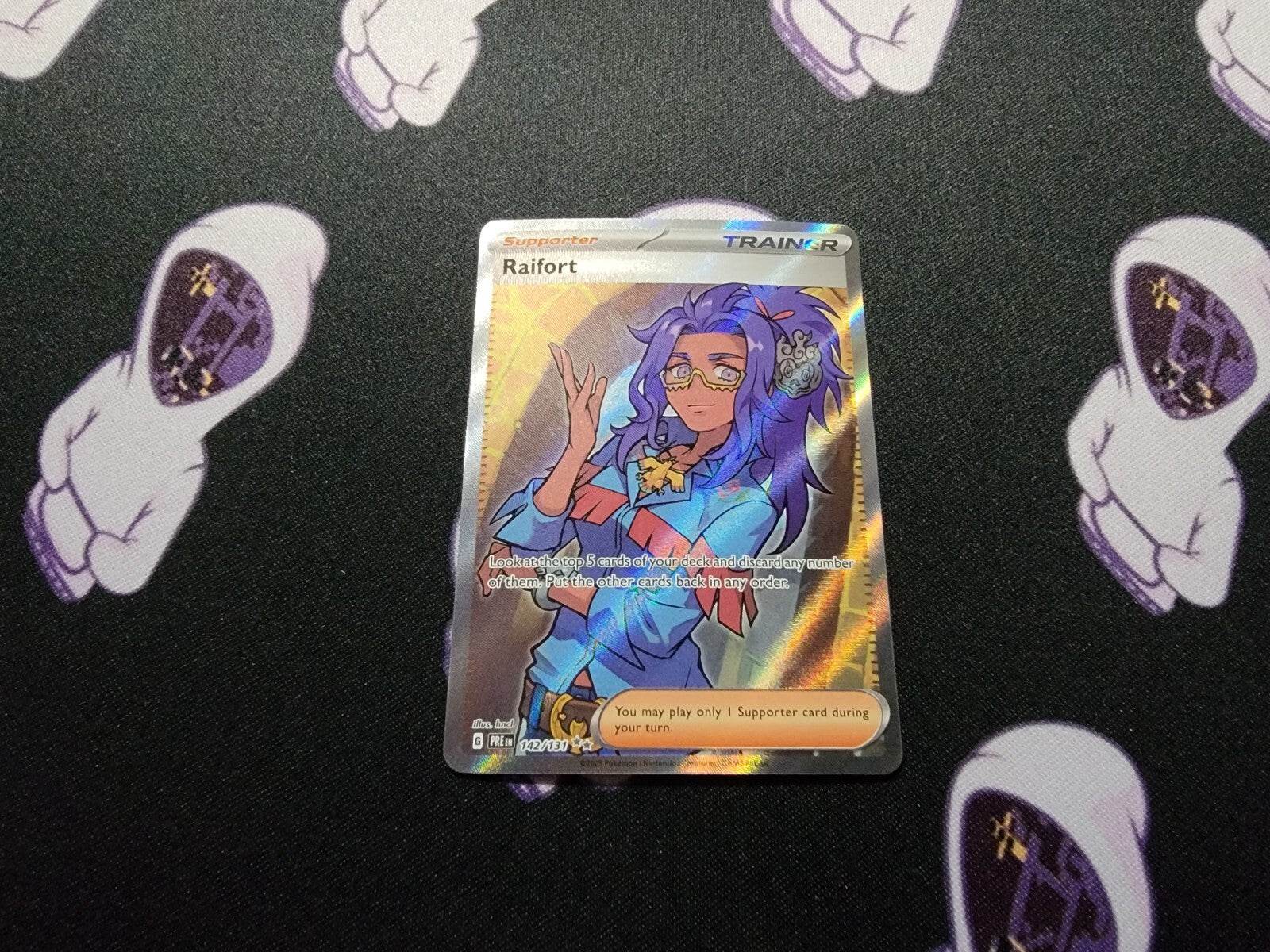 Raifort Full Art NM 142/131 SV: Prismatic Evolutions Pokemon - NM - MissingNo.