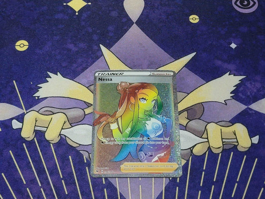 Nessa (Secret Rare ) 196/185  Vivid Voltage 2020 - MissingNo.