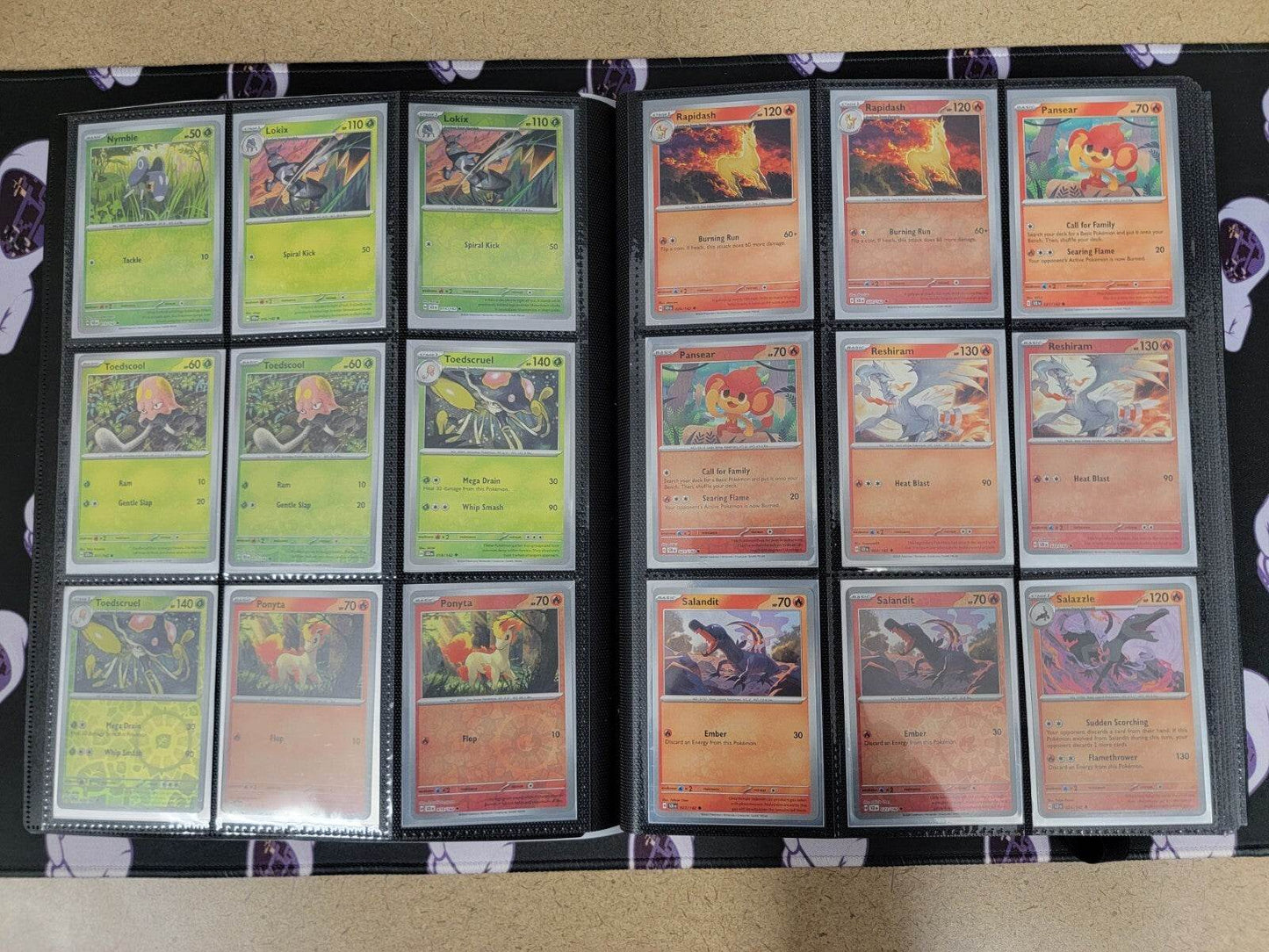 Pokemon Stellar Crown Master Set 100 % Binder Included *  Read Description - MissingNo.