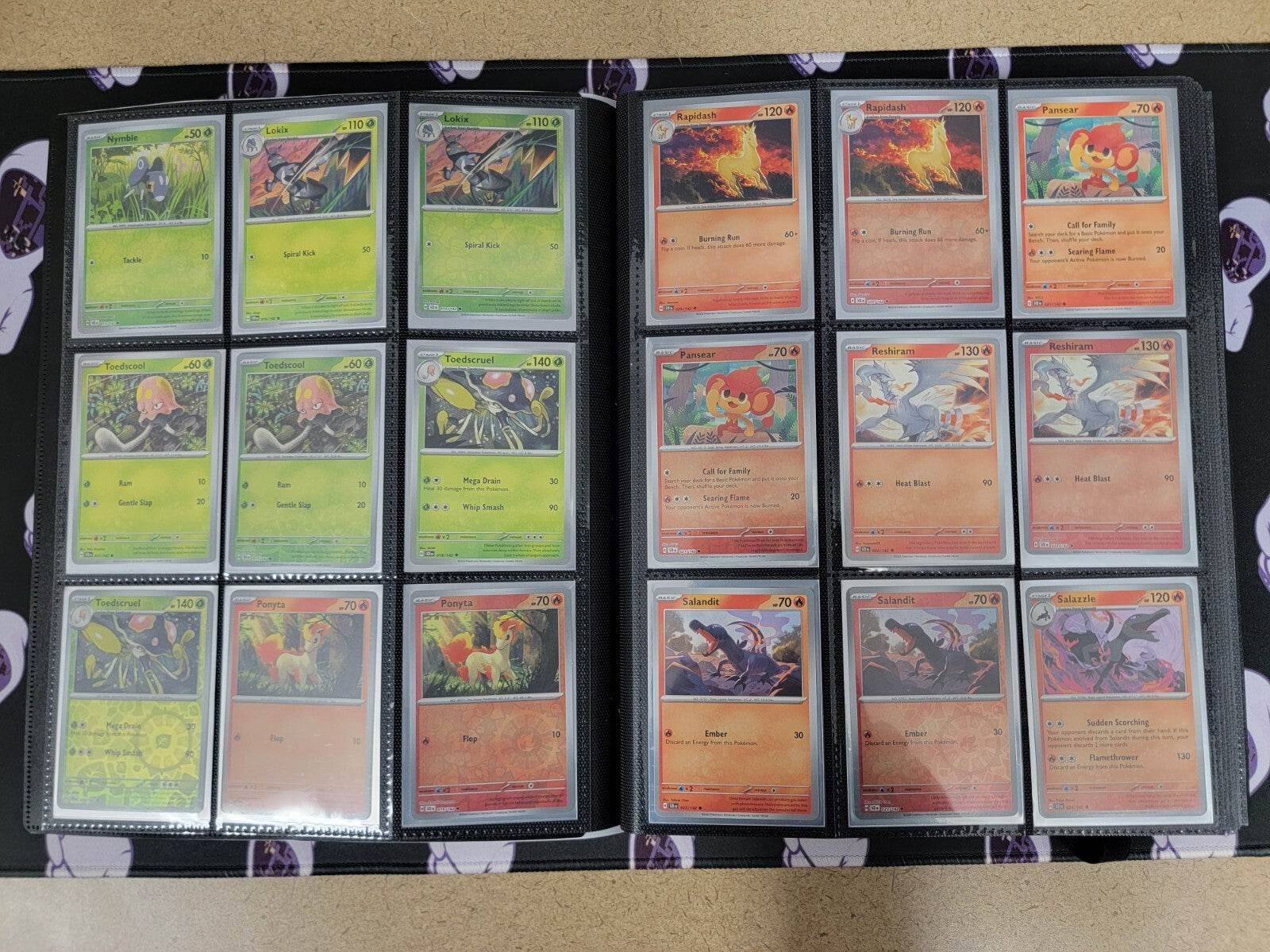 Pokemon Stellar Crown Master Set 100 % Binder Included *  Read Description - MissingNo.