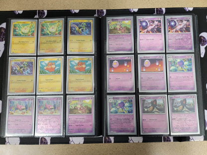 Pokemon Stellar Crown Master Set 100 % Binder Included *  Read Description - MissingNo.