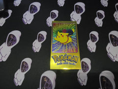 Flying Pikachu Jumbo Card Topps 4 of 5 Pokémon TV Animation Edition Series 2 NM