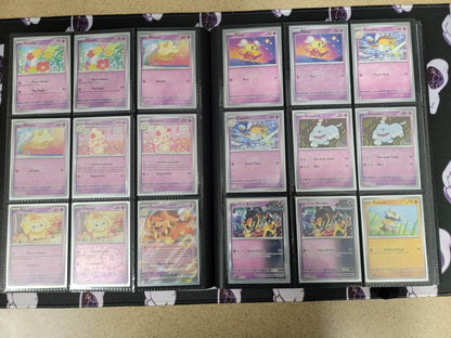 Pokemon Stellar Crown Master Set 100 % Binder Included *  Read Description - MissingNo.