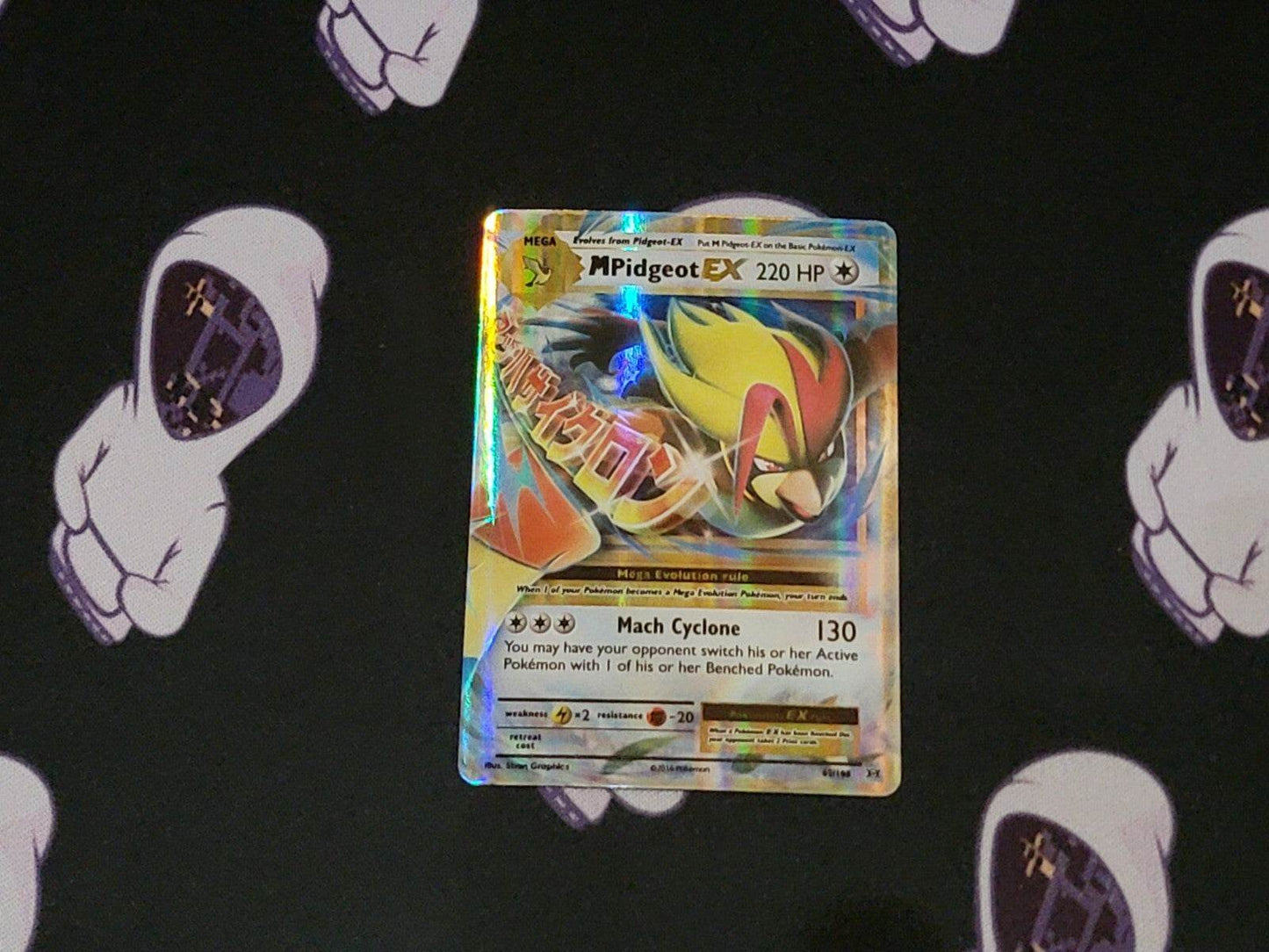 Mega Pidgeot EX - 65/108 - Pokemon Evolutions XY Ultra Rare Card NM - MissingNo.