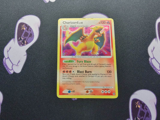 CHARIZARD Lv.55 #3/132 HOLO Rare 2007 Pokemon D & P Secret Wonders  - LP - MissingNo.
