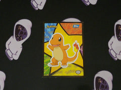 Charmander 1999 POKEMON TOPPS Movie Edition EDT Sticker Cards