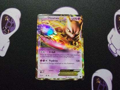Mewtwo EX 54/99 Ultra Rare Next Destinies pokemon card LP - MissingNo.