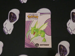 Scyther #21/40 - 2000 Danone Pokémon Stadium Tip NM