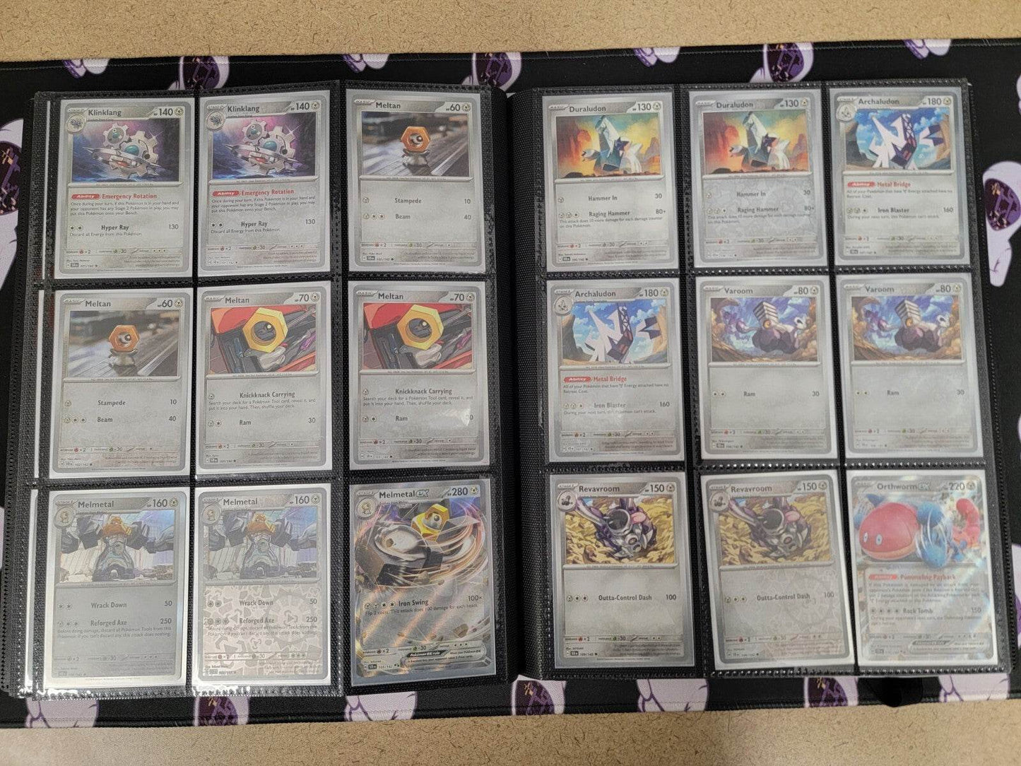 Pokemon Stellar Crown Master Set 100 % Binder Included *  Read Description - MissingNo.