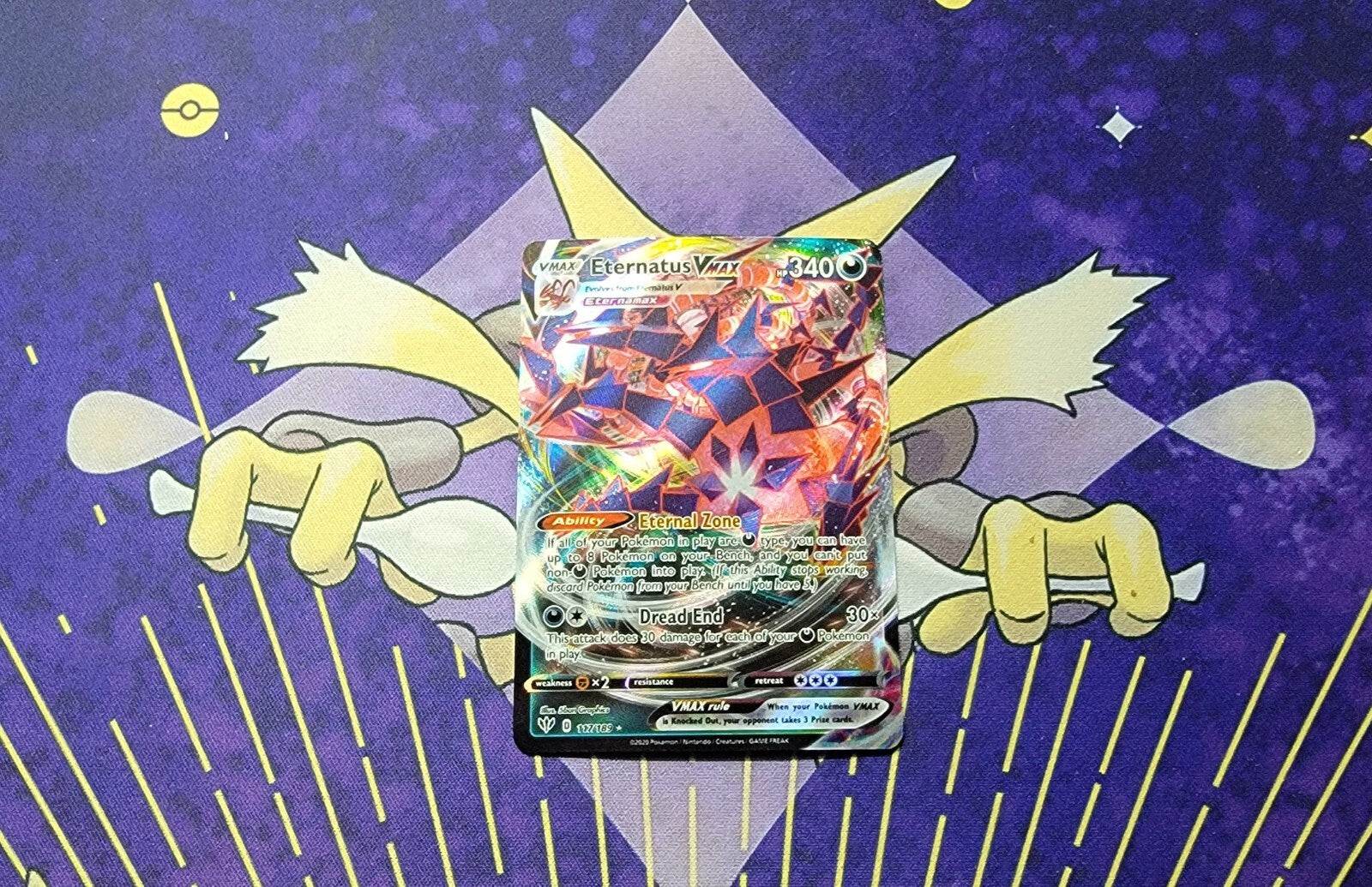 Eternatus VMAX - 117/189 - Ultra Rare Darkness Ablaze - Pokemon Card - NM - MissingNo.