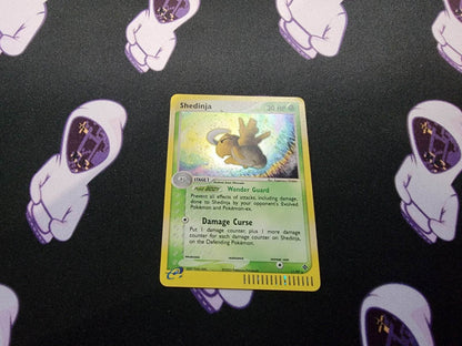 Shedinja | Vintage Rare | 2003 Pokemon TCG EX Dragon 11/97 | SWIRL NM - MissingNo.