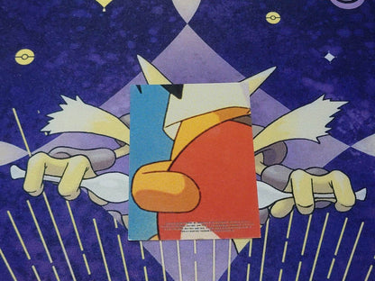 Pokemon 1999 Topps Butterfree Metapod Caterpie Sticker Card VHTF - MissingNo.