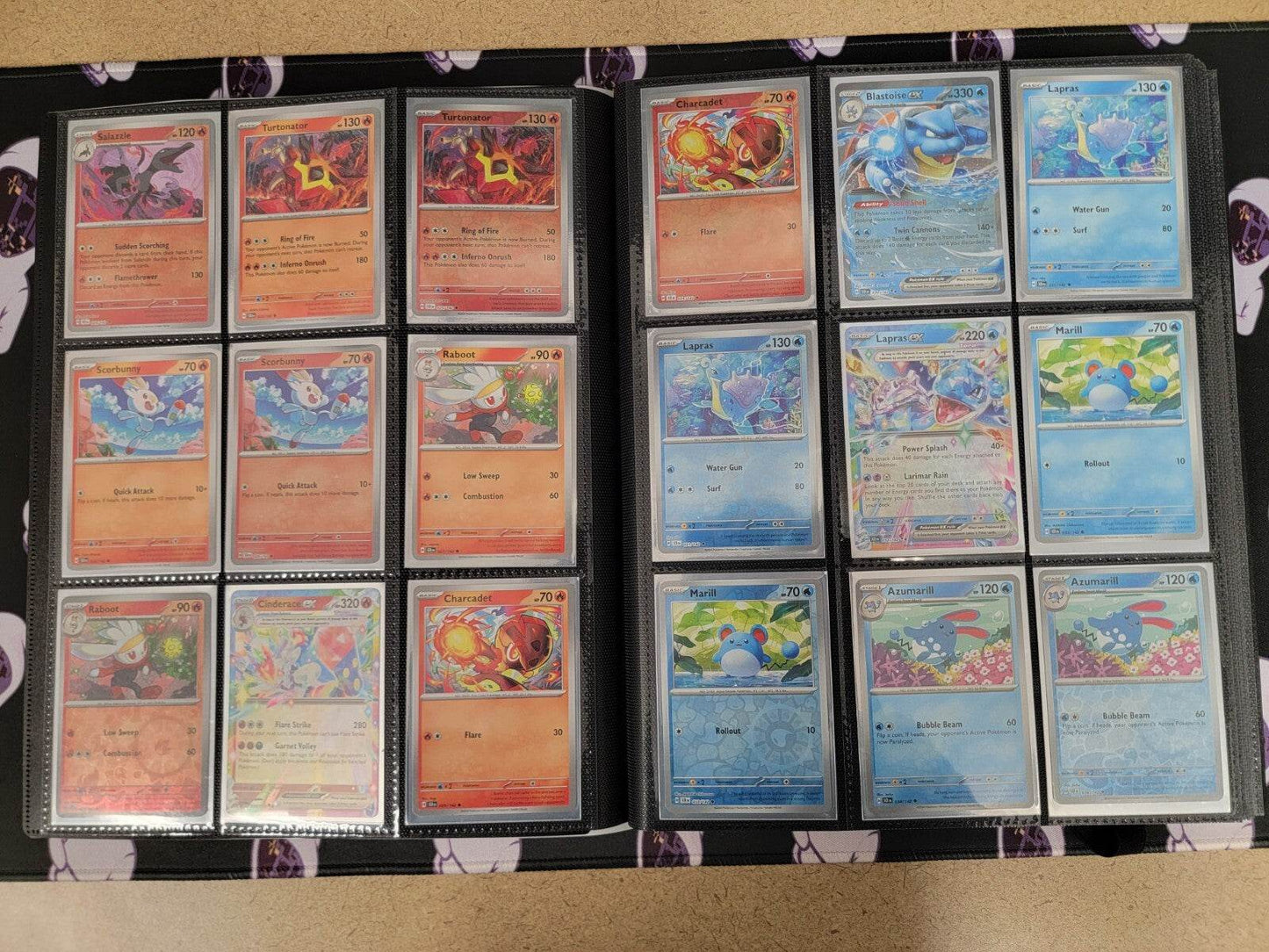 Pokemon Stellar Crown Master Set 100 % Binder Included *  Read Description - MissingNo.