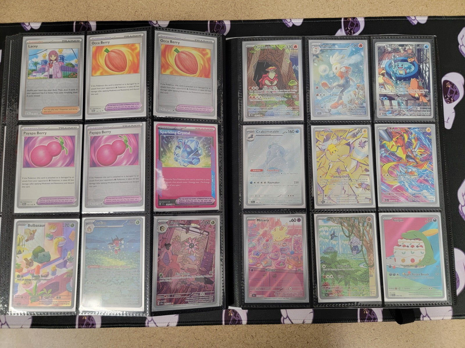 Pokemon Stellar Crown Master Set 100 % Binder Included *  Read Description - MissingNo.