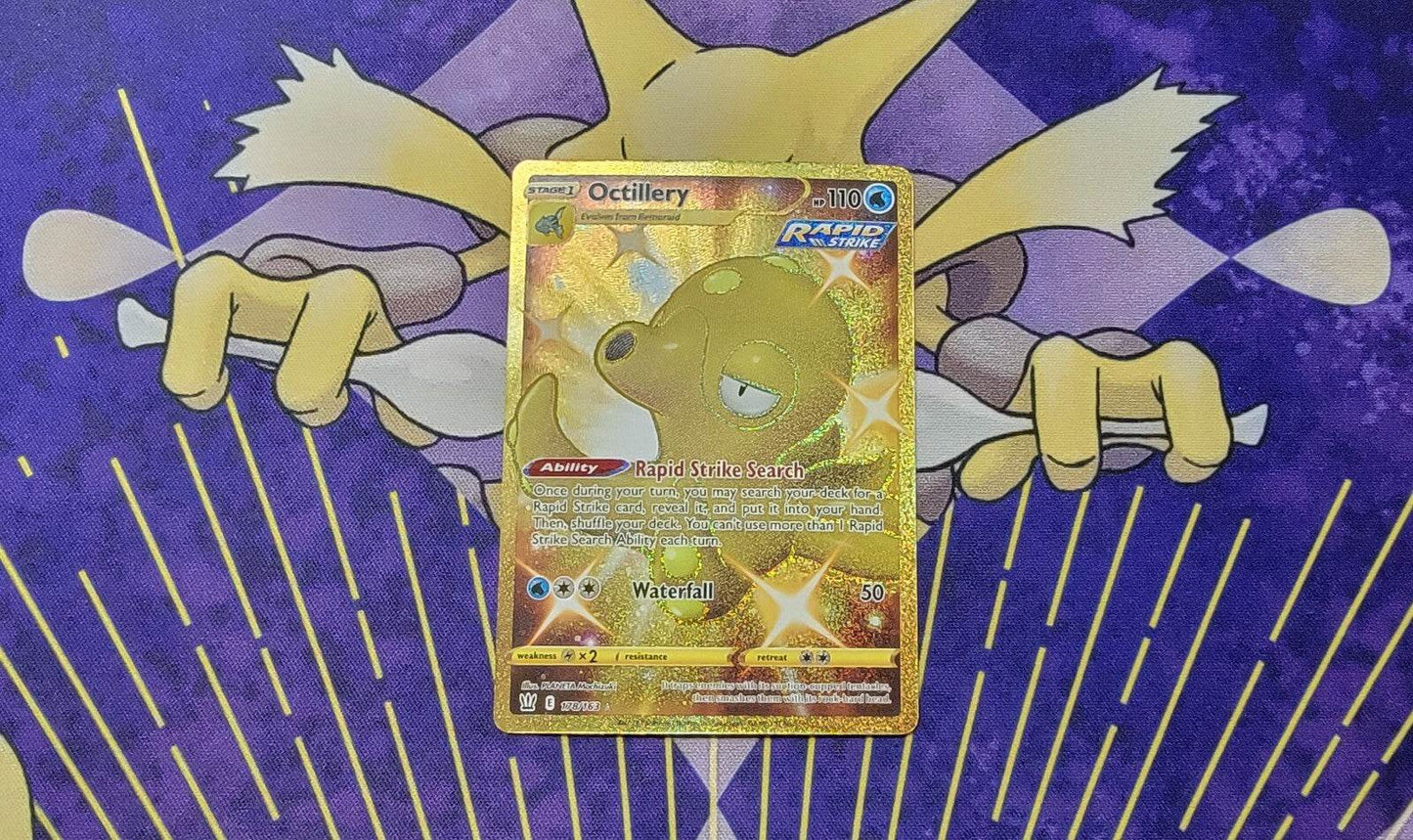 Octillery ( 178/163 ) Pokemon Battle Styles Secret Rare Card NM - MissingNo.