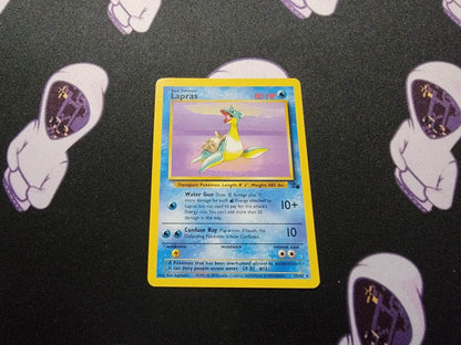 Lapras 25/62 Fossil Unlimited - Non Holo Rare -  WOTC Pokemon Card LP + - MissingNo.