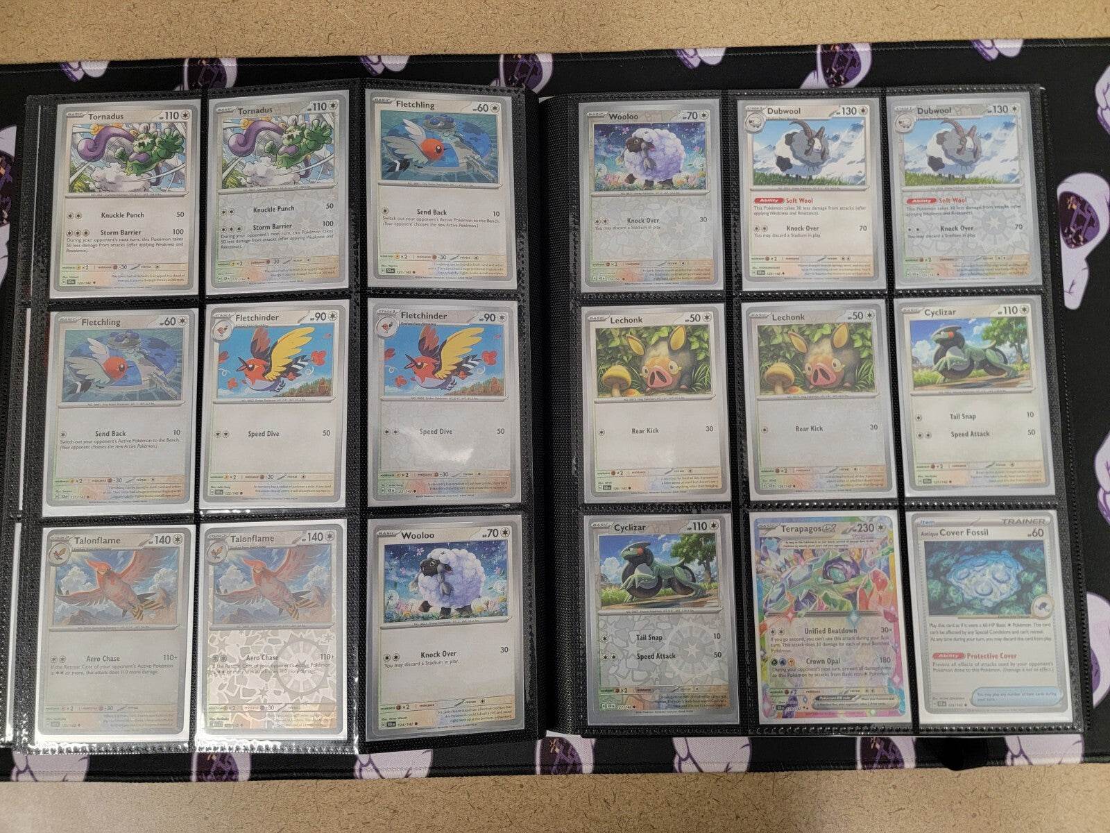 Pokemon Stellar Crown Master Set 100 % Binder Included *  Read Description - MissingNo.