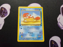 Krabby 1999 Pokemon TCG - Fossil - 1st Edition 51/62 - LP