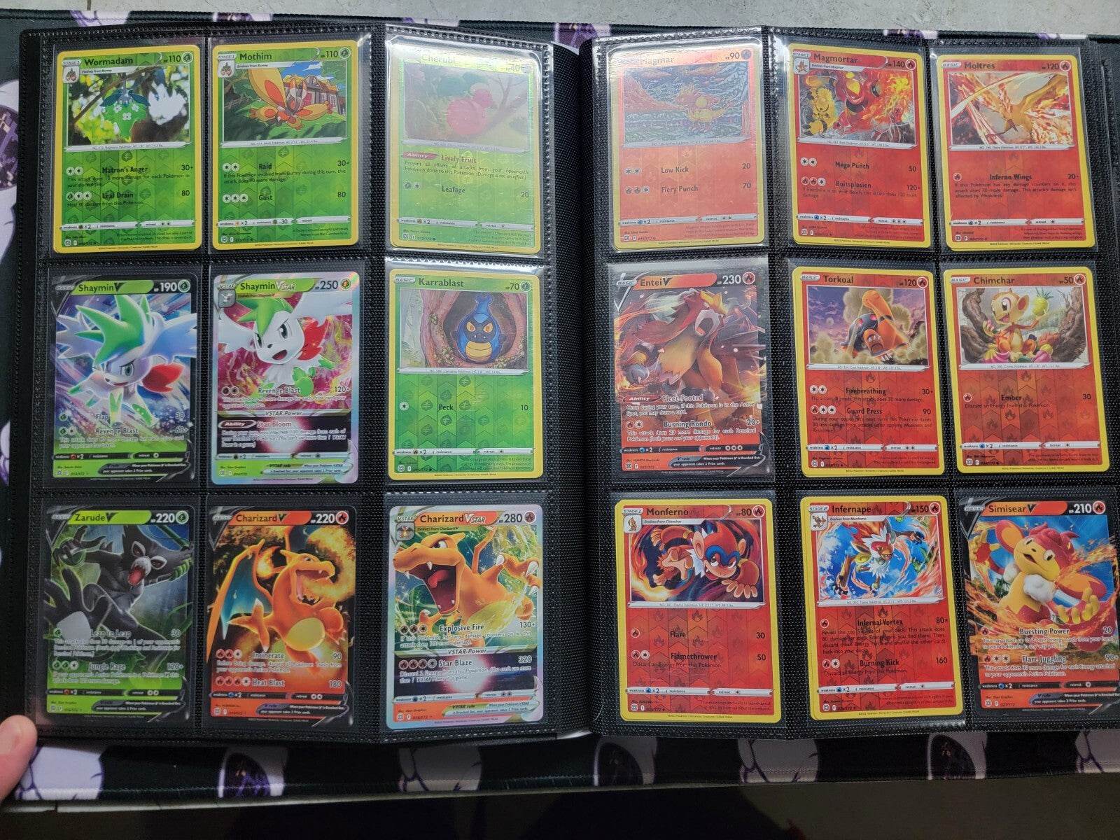 Pokemon Brilliant Stars Master Set 100 % Binder Included *  Read Description - MissingNo.