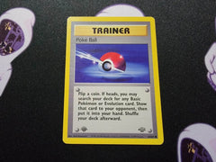 Poke Ball 64/64 Jungle 1st Edition Pokemon Card Common Trainer First Edition LP
