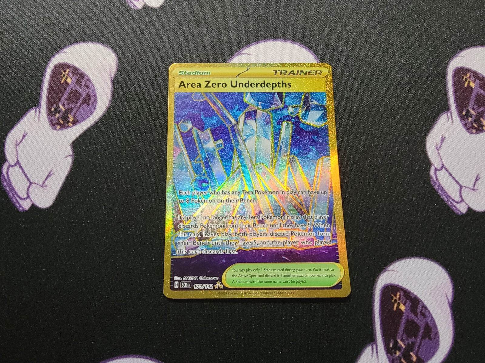 Area Zero Underdepths 174/142 - Pokemon Stellar Crown Secret Rare NM - MissingNo.