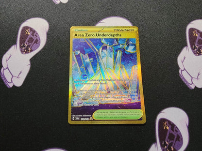Area Zero Underdepths 174/142 - Pokemon Stellar Crown Secret Rare NM - MissingNo.