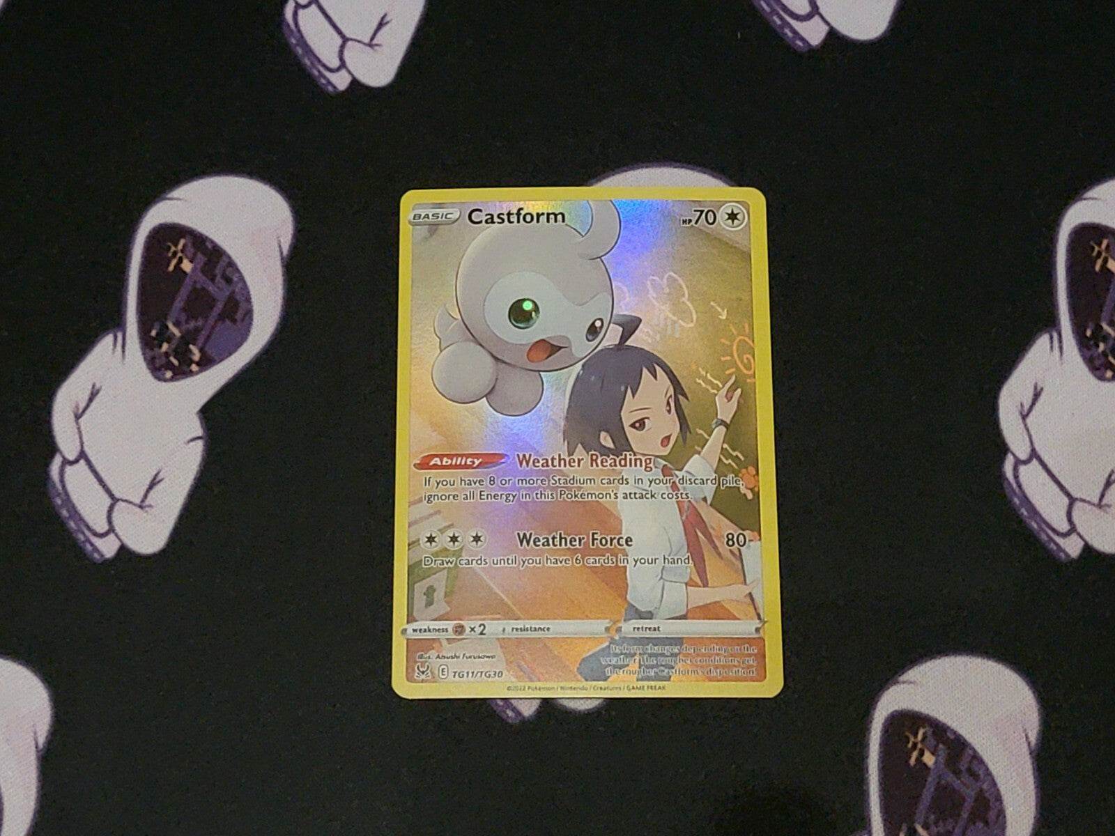 Castform - TG11/TG30 - Pokemon Lost Origins Trainer Gallery Holo Rare Card NM - MissingNo.