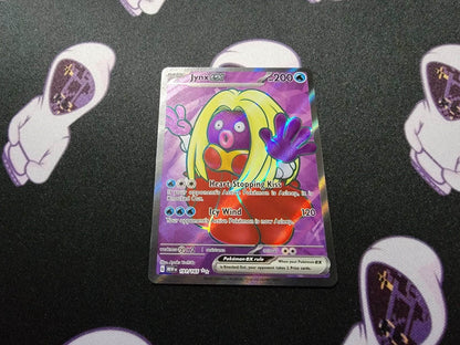 Jynx EX 191/165 Ultra Rare Full Art Scarlet & Violet Pokemon 151 English NM - MissingNo.