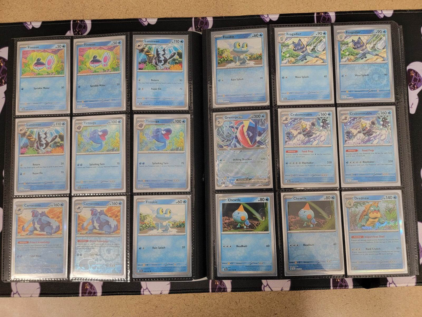 Pokemon Stellar Crown Master Set 100 % Binder Included *  Read Description - MissingNo.