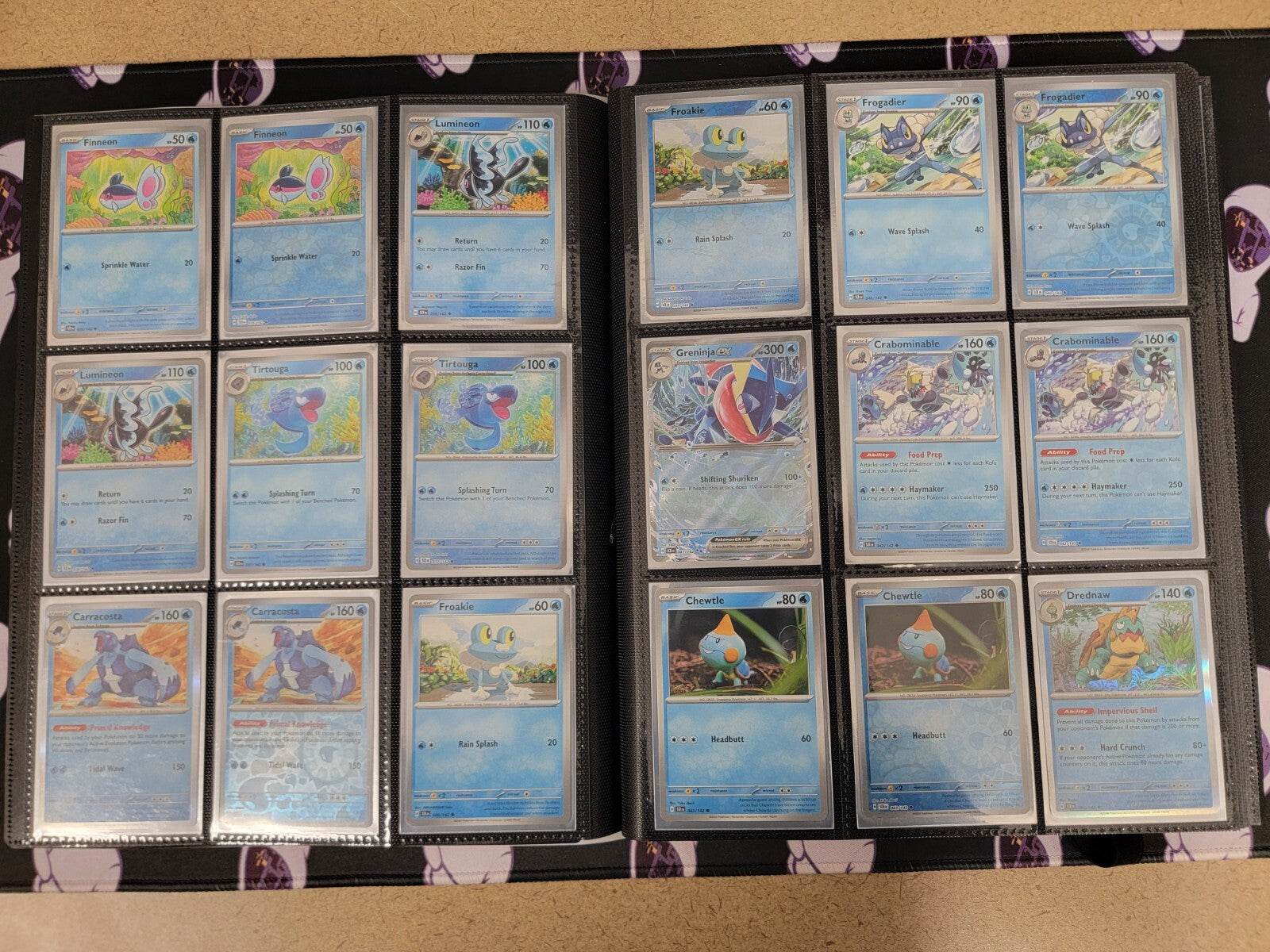 Pokemon Stellar Crown Master Set 100 % Binder Included *  Read Description - MissingNo.