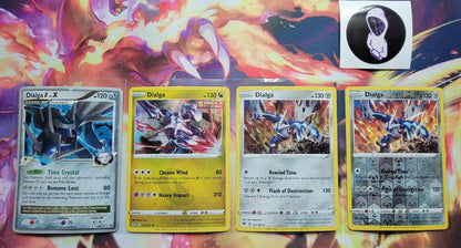 Dialga Lot 4 Cards - MissingNo.