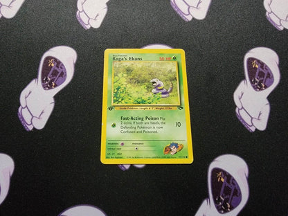 Koga's Ekans 77/132 1st Edition Gym Challenge LP - MissingNo.