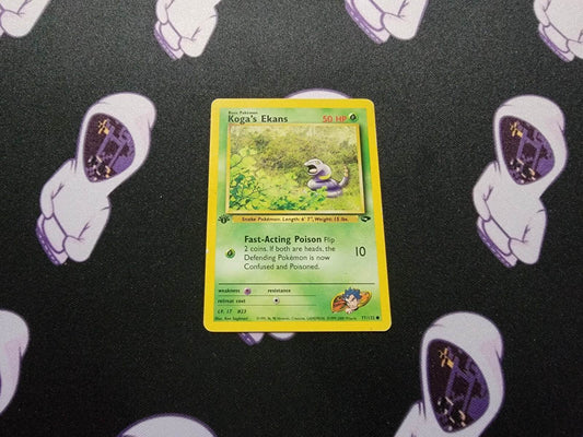 Koga's Ekans 77/132 1st Edition Gym Challenge LP - MissingNo.