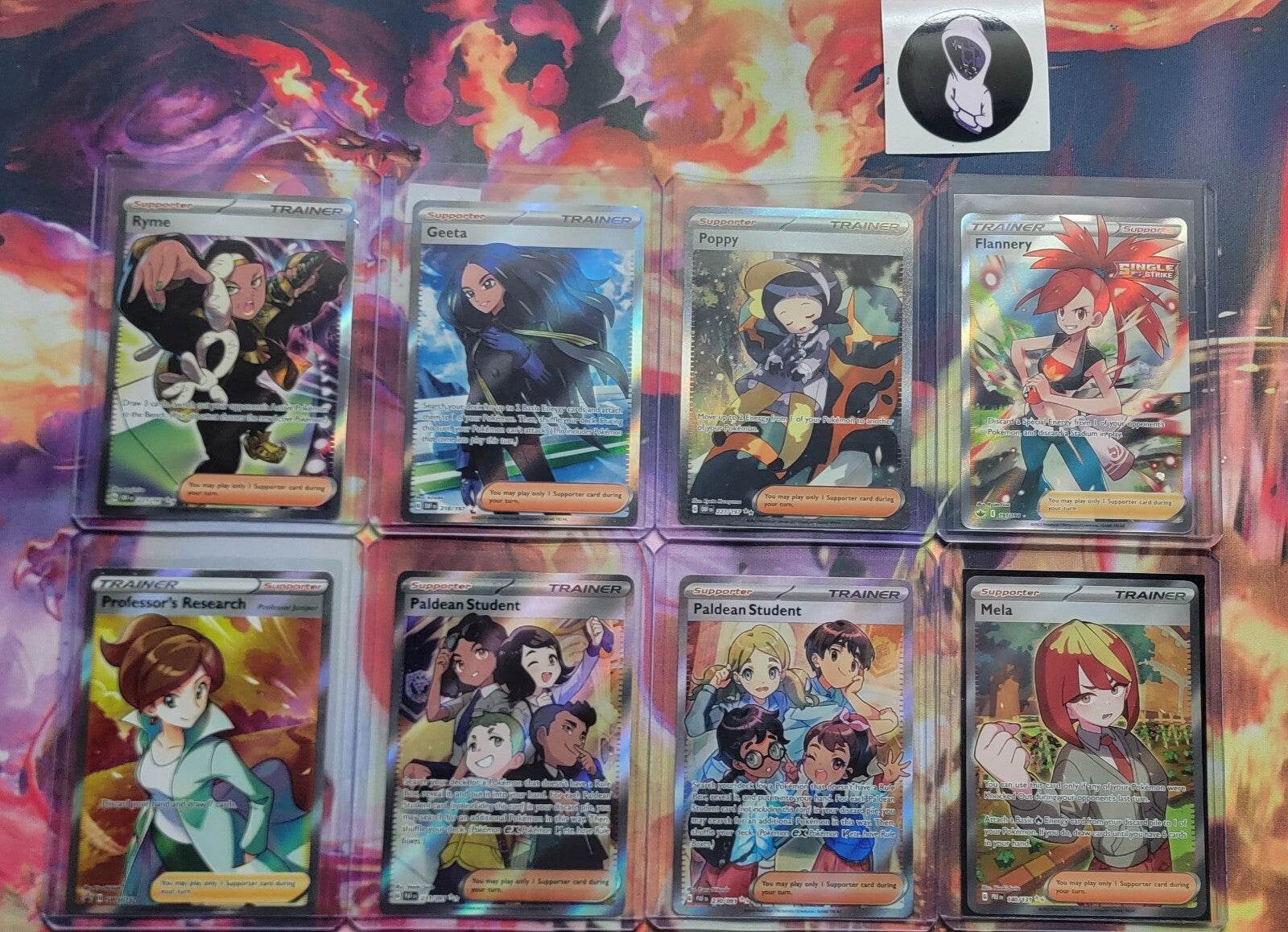 Trainer & Supporter Lot 8 Cards - MissingNo.