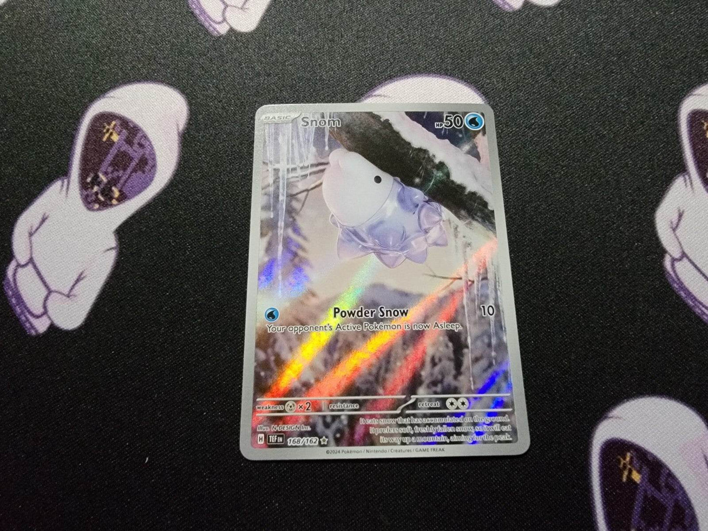 Snom 168/162 Illustration Rare Sv05: Temporal Forces Pokemon NM - MissingNo.