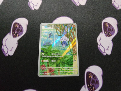 Meditite 153/142 Stellar Crown Illustration Rare Pokemon TCG NM - MissingNo.