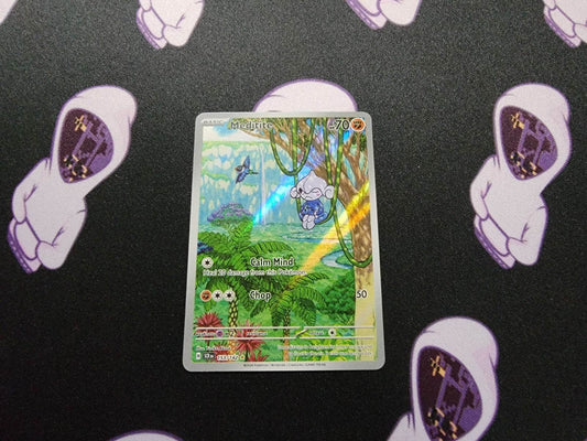 Meditite 153/142 Stellar Crown Illustration Rare Pokemon TCG NM - MissingNo.